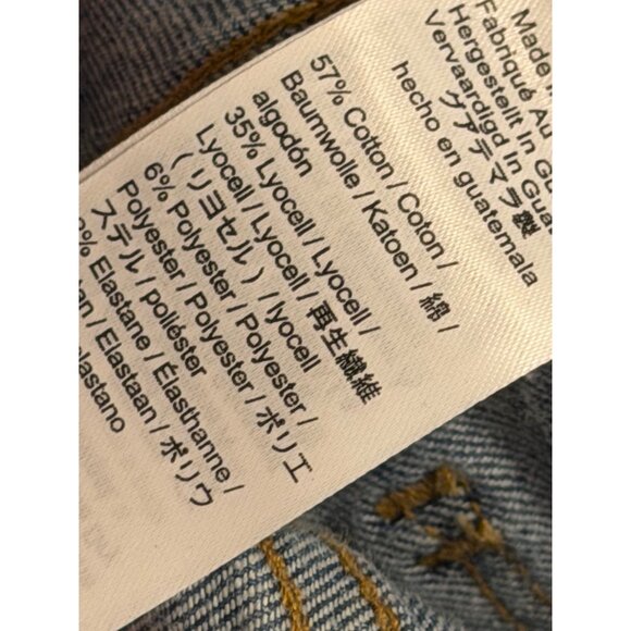 Madewell 10" High-Rise Skinny Jeans In Tencel Denim With Magic Pockets Button Fl - Picture 4 of 12